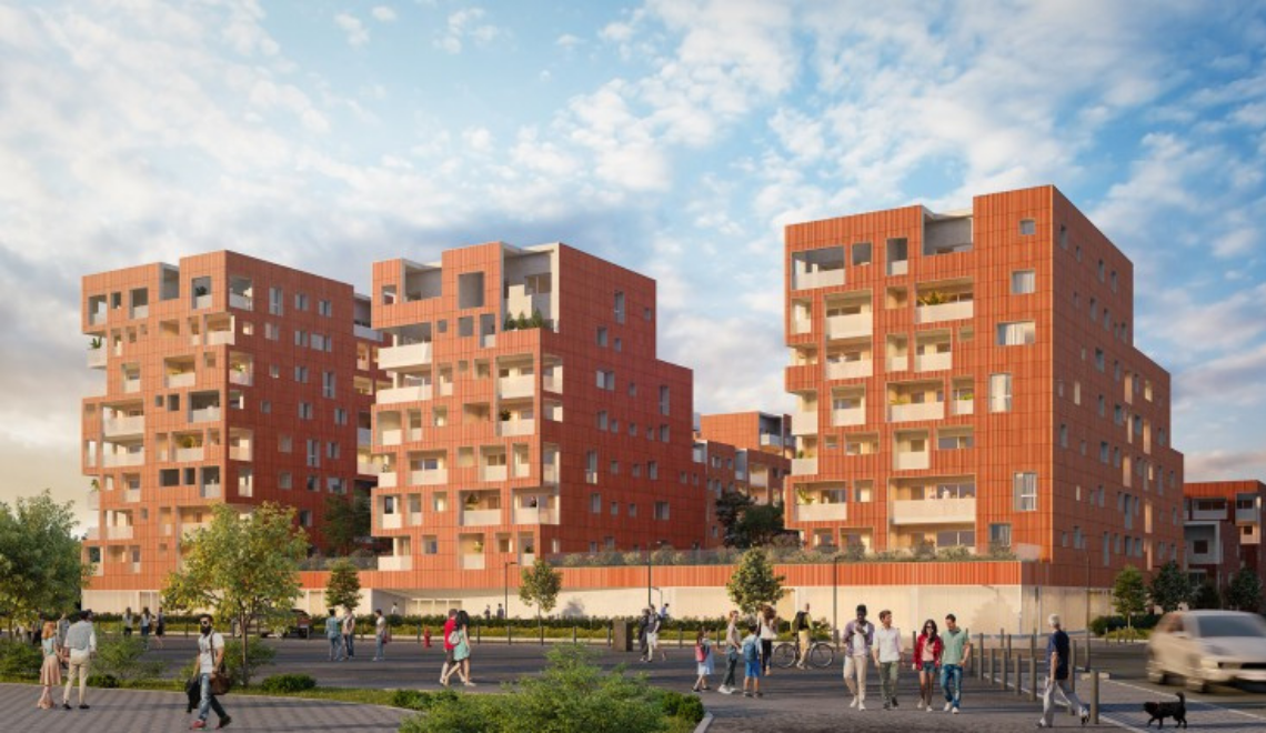 Quartier La Cartoucherie à Toulouse : Patrimoine SA Languedocienne propose 56 appartements sociaux